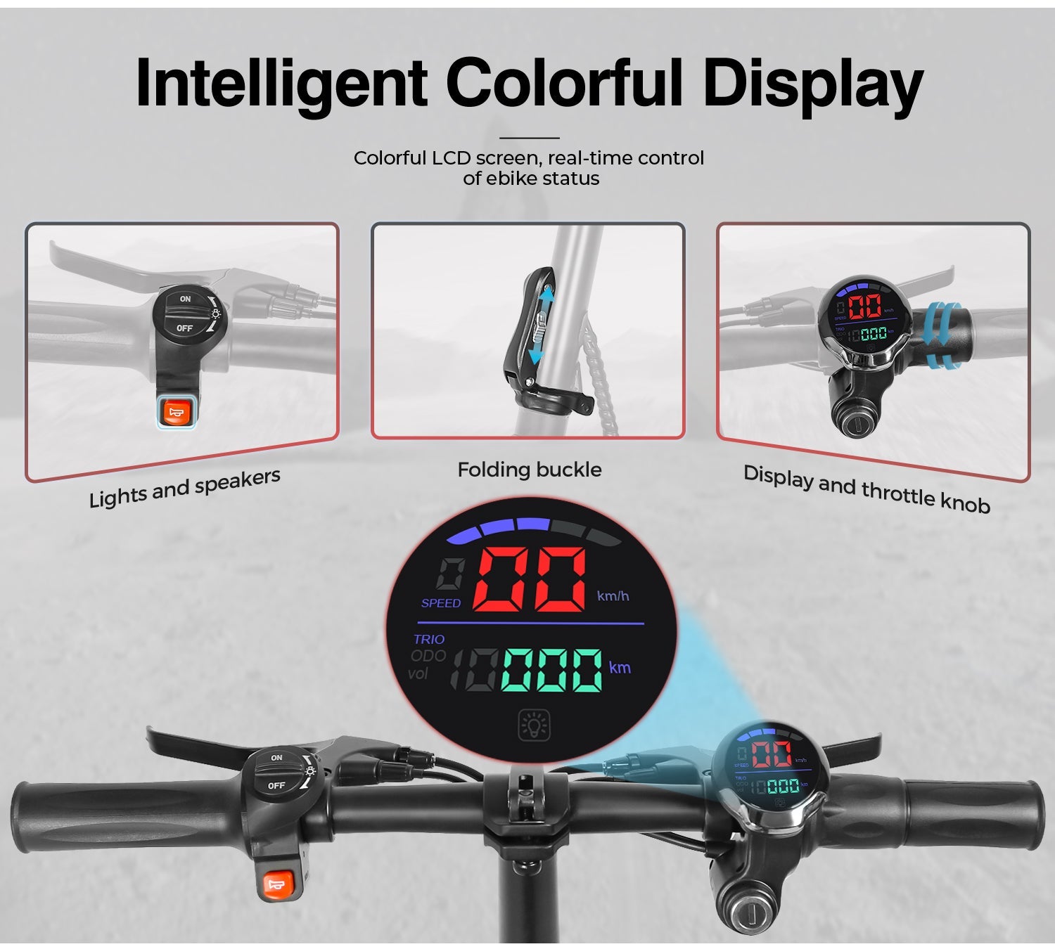SM-C01 Foldable Electric Scooter With Seat
