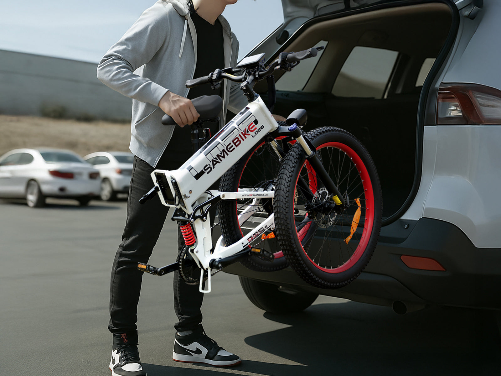 LO26 Plus Fat Tire Folding Ebike