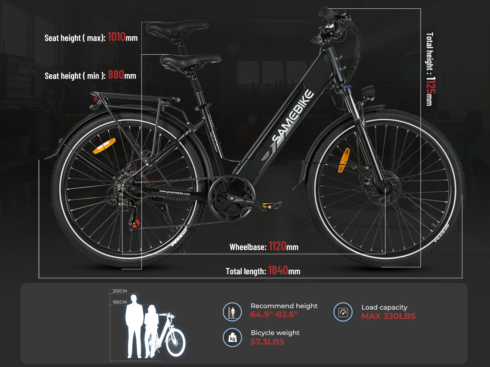 RS-A01 Pro-T Urban Electric Bicycle