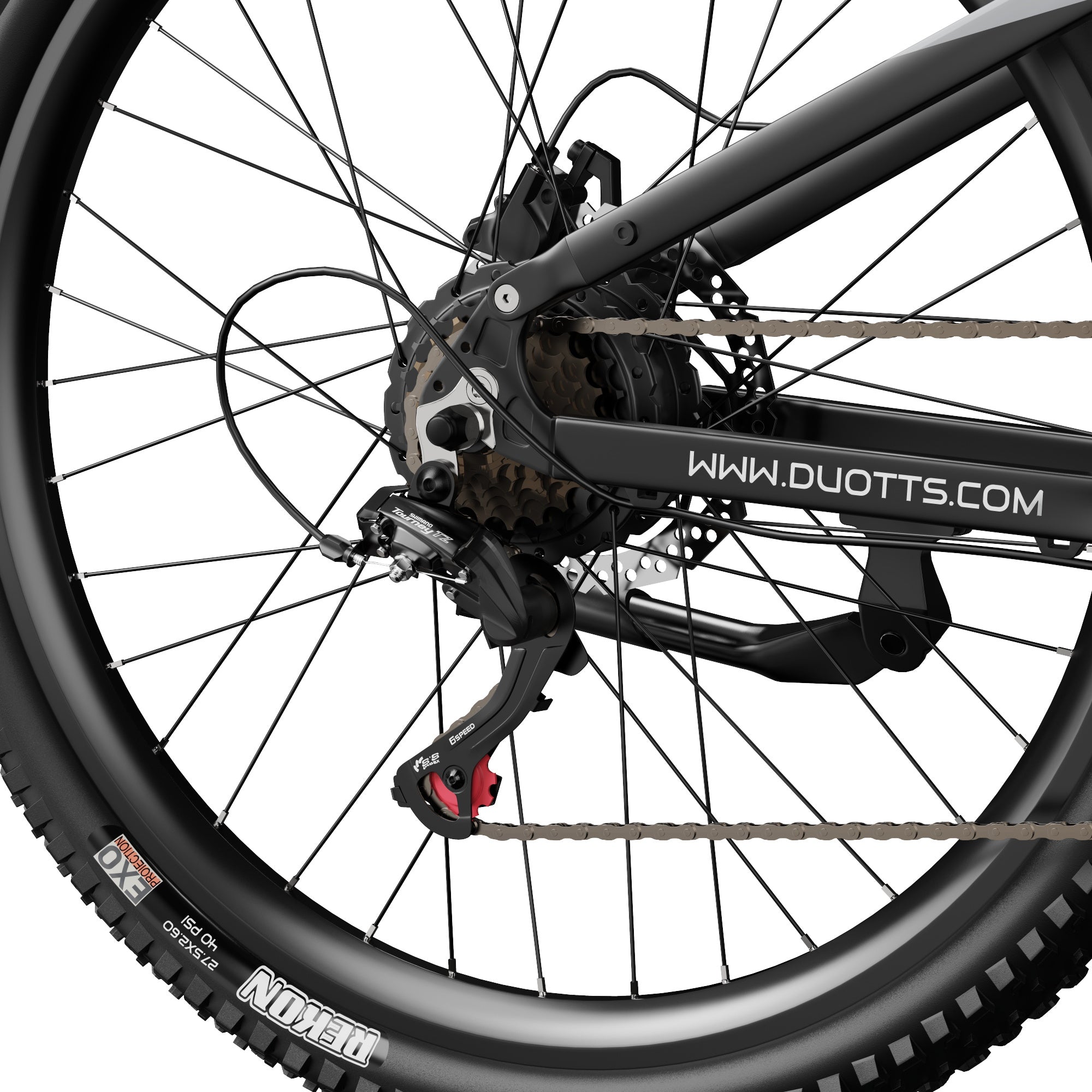 DUOTTS E29 27.5" Off Road Electric Bike 250W Motors 48V 13.5Ah Battery