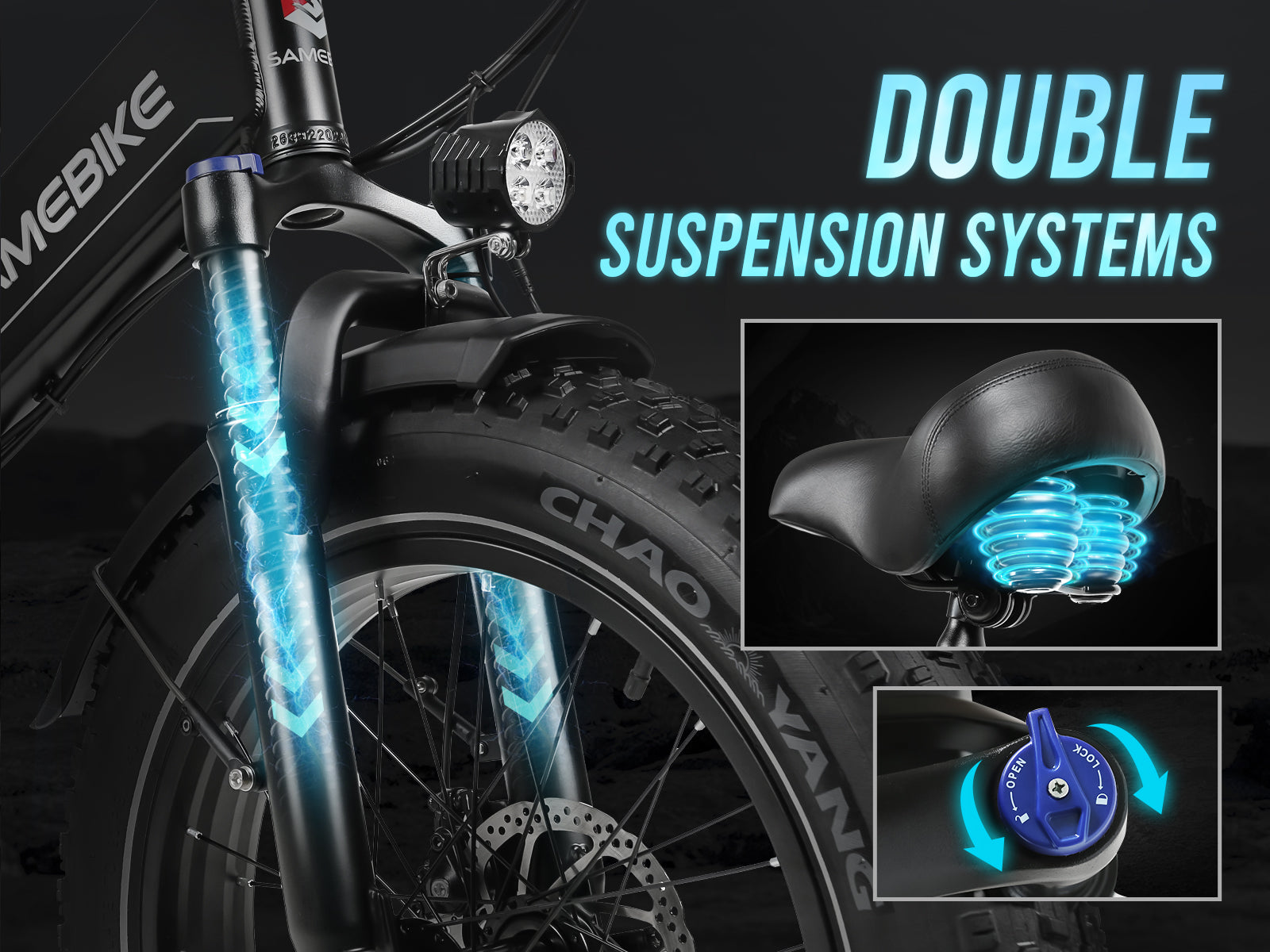 LOTDM200-II Step-through Folding Electric Bike