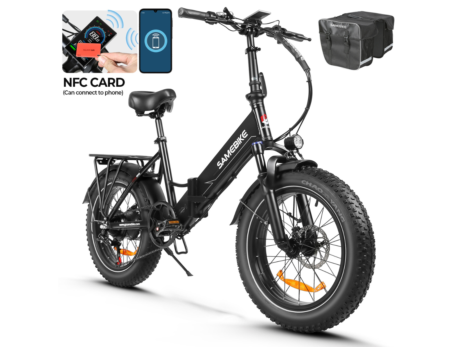 LOTDM200-II Step-through Folding Electric Bike