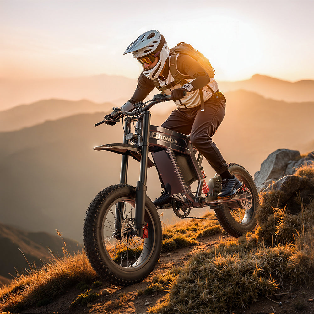 Shengmilo S900 Electric Bike with 1500W Power and 60V 30Ah Long-lasting Battery