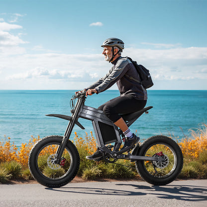 Shengmilo S900 Electric Bike with 1500W Power and 60V 30Ah Long-lasting Battery