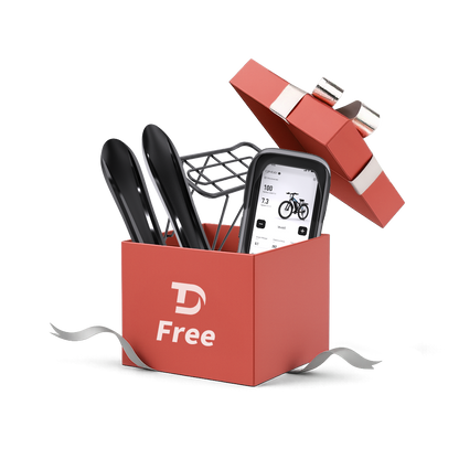 Cycling Pack(Free gifts with E-bike purchase,includes mudguards and phone holder bag)