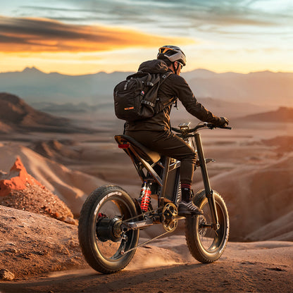 Shengmilo S900 Electric Bike with 1500W Power and 60V 30Ah Long-lasting Battery