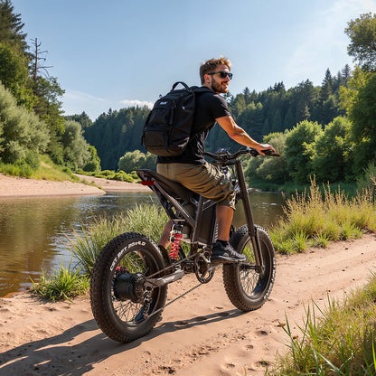 Shengmilo S900 Electric Bike with 1500W Power and 60V 30Ah Long-lasting Battery