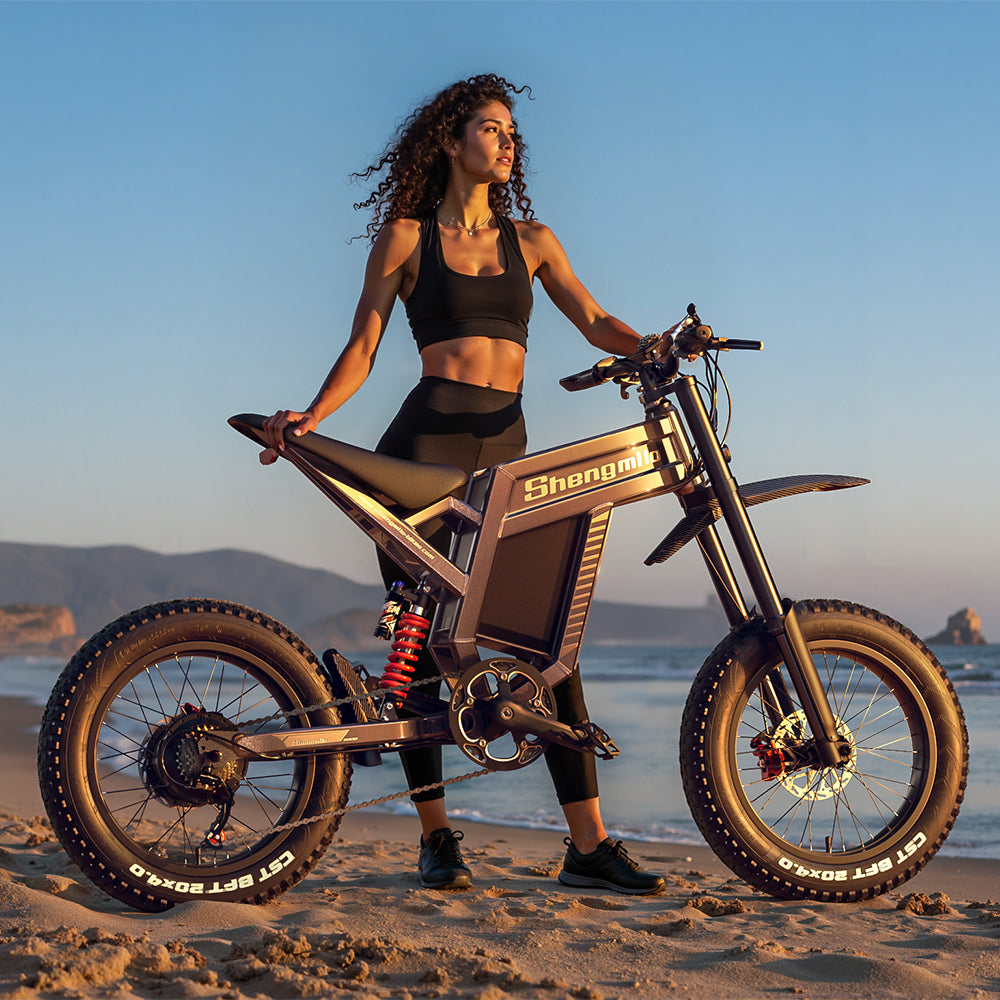 Shengmilo S900 Electric Bike with 1500W Power and 60V 30Ah Long-lasting Battery